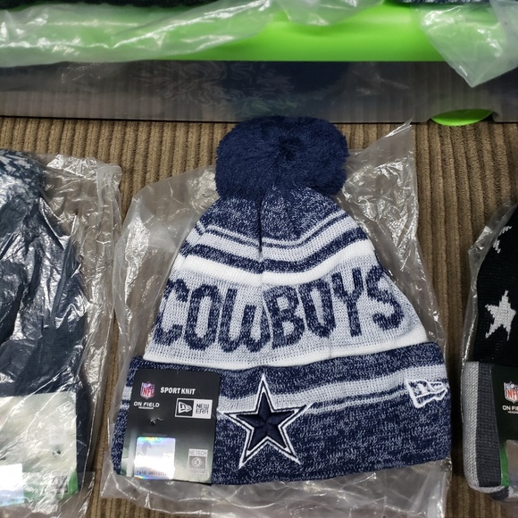 new era dallas cowboys beanie